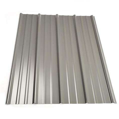 cheap metal roofing sheets lowes|galvanized metal roofing panels Lowe's.